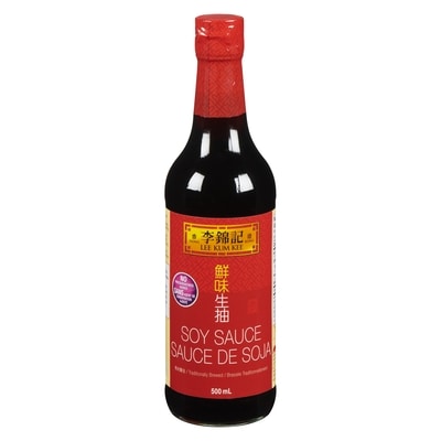 Lee Kum Kee Sauce soya 500 ml, 0,50 $/100ml