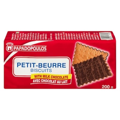 Papadopoulos Biscuits Petit Beurre, Chocolate 200 g, $2.15/100g