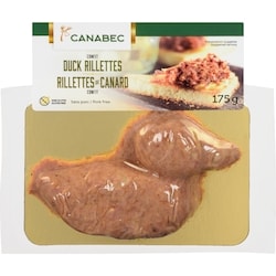 null RILLETTE CANARD CONFIT 175 g, 7,99 $/100g