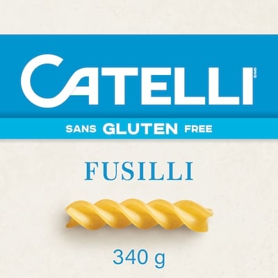 Catelli Pâtes sans gluten, Fusilli 340 g, 1,26 $/100g