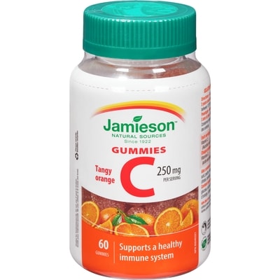 Jamieson Vitamin C Gummies - Tangy Orange 60 ea, $0.27/1ea