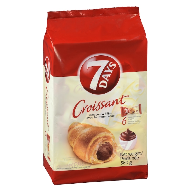 Croissant With Chocolate Filling