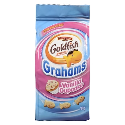 Pepperidge Farm Goldfish  Vanilla Cupcake Grahams 180 g, $2.22/100g