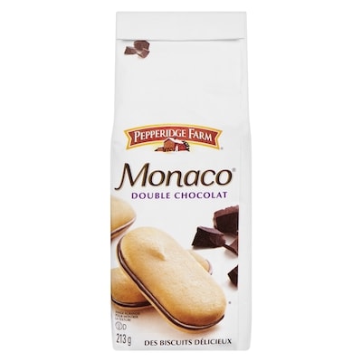 Pepperidge Farm Bouchées Monaceo, double chocolat 213 g, 2,34 $/100g