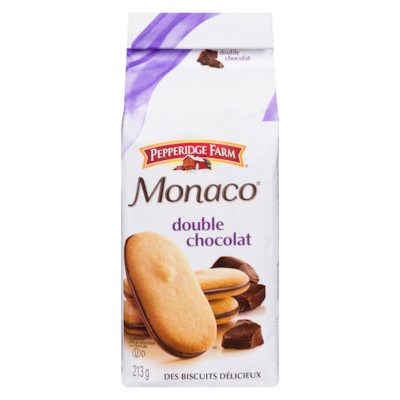 Pepperidge Farm Bouchées Monaceo, double chocolat 213 g, 2,34 $/100g
