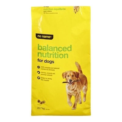 No Name Balanced Nutrition 20.7 kg, $0.19/100g