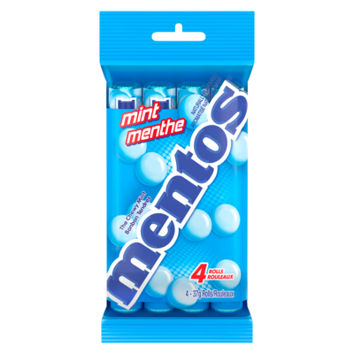 Mentos Menthe 4x37.0 g, 3,37 $/100g