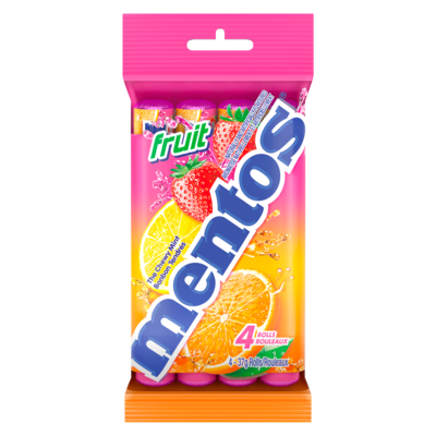 Mentos Fruits 4x37.0 g