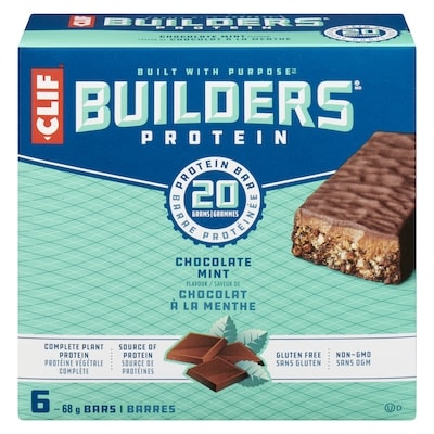 CLIF Builders Protein Builder's Bar, Chocolate Mint 410 g, $4.02/100g