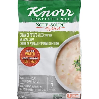 Knorr Cream of Potato & Leek Soup Mix 730 g, $3.08/100g