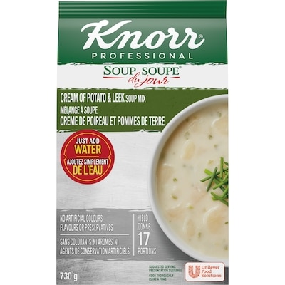 Knorr Préparation de crème de pommes de terre et de poireaux 730 g, 3,08 $/100g