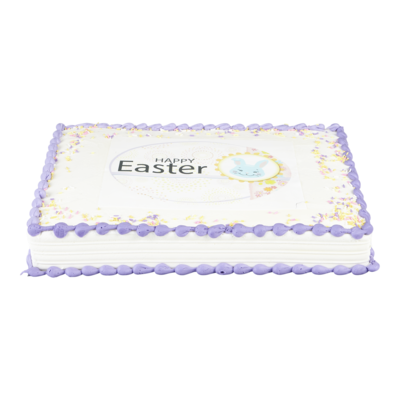 null Half Slab Cake Photo Image (Minimum 48 Hours Notice Required) 3.4 kg, $1.50/100g