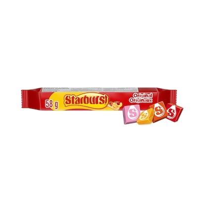 Starburst Original Fruit Chews 36x58.0 g, $2.11/100g