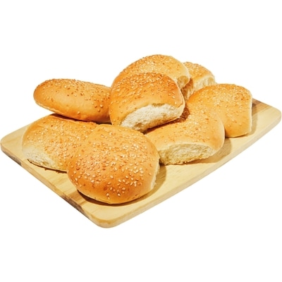 Jumbo Sesame Hamburger Buns, 8 Pack