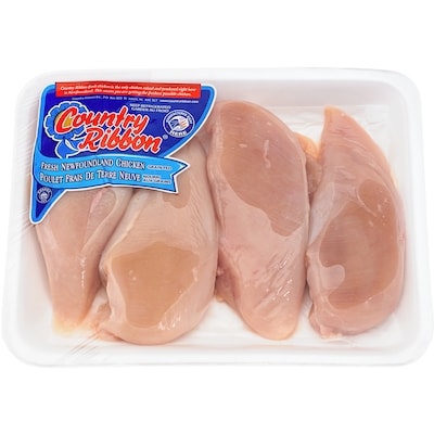 Country Ribbon Boneless Skinless Chicken Breasts, Club Pack $21.58/1kg $9.79/1lb