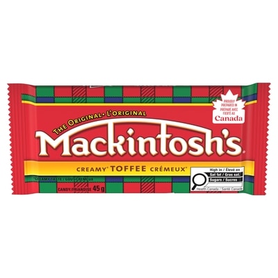 Nestlé Mackintosh'S Barre Toffee Crémeux Des Fêtes 45 g, 4,87 $/100g