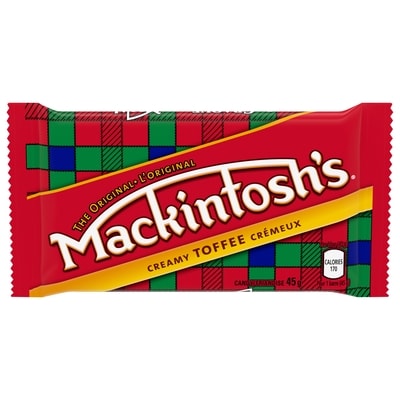 Nestlé Mackintosh'S Barre Toffee Crémeux Des Fêtes 45 g, 3,76 $/100g