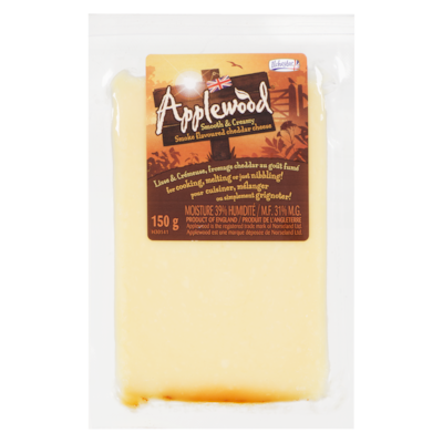 Ilchester Fromage, cheddar, fumé au bois de pommier 150 g, 8,66 $/100g