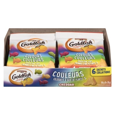 Pepperidge Farm Goldfish  Couleurs (6 paquet) 156 g, 2,24 $/100g