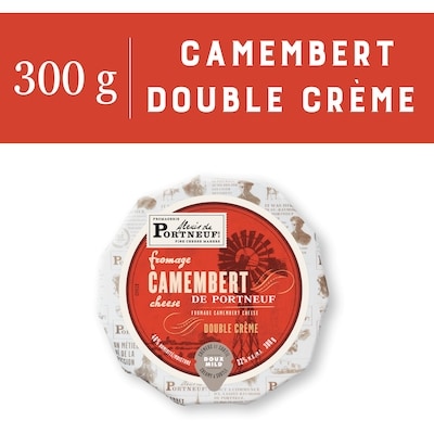 Alexis de Portneuf Fromage double crème Camembert de Portneuf 300 g, 4,33 $/100g