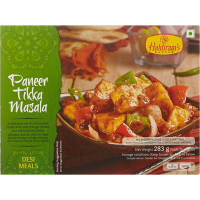 Haldiram Paneer Tikka Masala 283 g, $1.94/100g