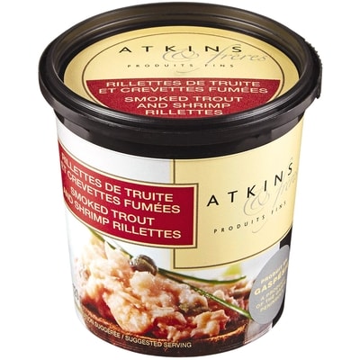 Atkins Rillettes de saumon fumé 120 g, 6,66 $/100g