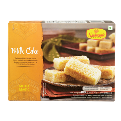 Haldiram Milk Cake 400 g, $2.25/100g