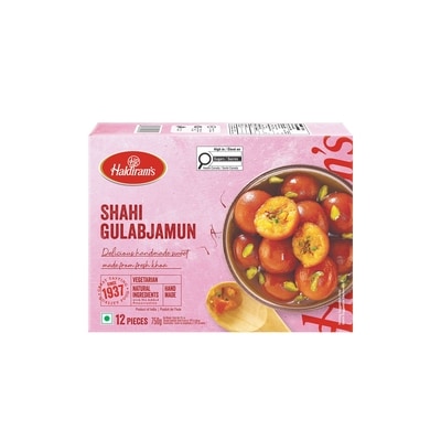 Haldiram Shahi Gulab Jamun 750 g, $1.40/100g