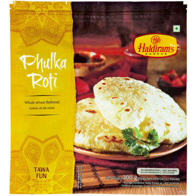 Haldiram Phulka Roti 300 g, $1.50/100g