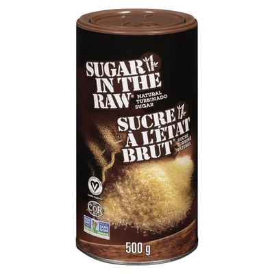 In The Raw Contenant de sucre turbinado naturel 500 g, 1,10 $/100g
