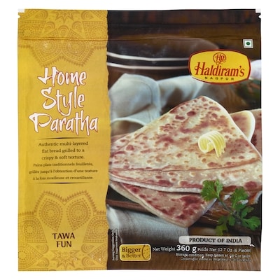 Haldiram Plain Paratha 360 g, $0.72/100g