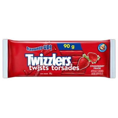 Twizzler Strawberry Twists Candy 90 g, $1.39/100g