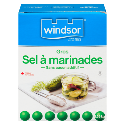 Windsor Gros sel pour marinades 1.36 kg, 0,26 $/100g