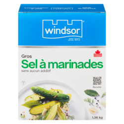Windsor Gros sel pour marinades 1.36 kg, 0,26 $/100g