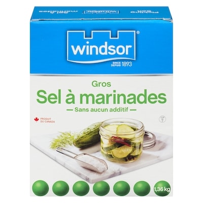 Windsor Gros sel pour marinades 1.36 kg, 0,33 $/100g