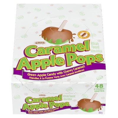 Tootsie Roll Caramel Apple Pops 48x1.0 ea, $0.23/1ea