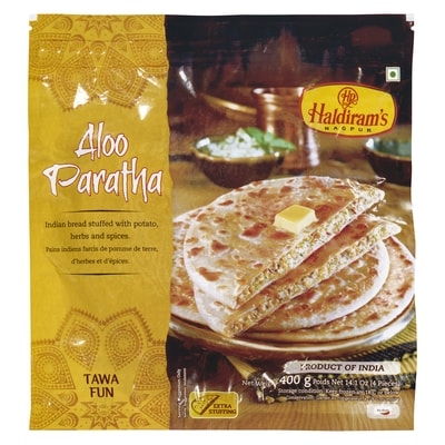 Haldiram Aloo Paratha 400 g, $0.82/100g