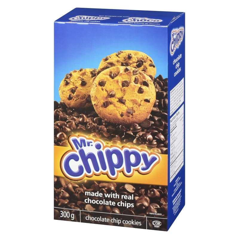 Mr. Chippy Chocolate Chip Cookies
