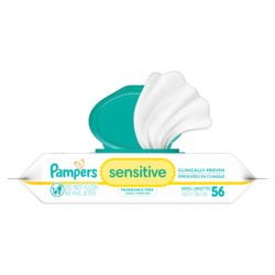 Baby Wipes Sensitive 56 Wipes, 1X