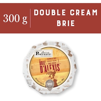 Alexis Portneuf Le Brie d'Alexis Double Cream Cheese 300 g, $4.16/100g