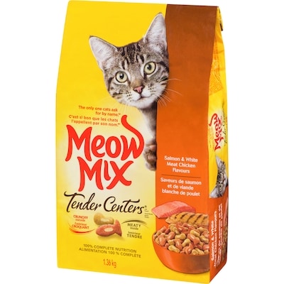 Tender Centers nourriture pour chats saumon et poulet 