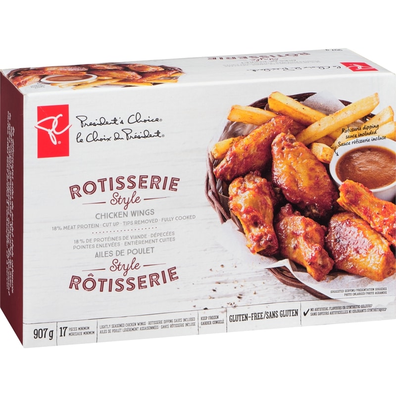 Rotisserie Style Chicken Wings