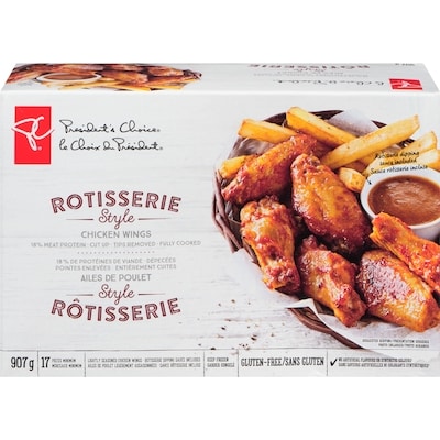 le Choix du Président Ailes De Poulet Rotisserie-Style 907 g, 1,98 $/100g