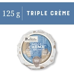 Alexis de Portneuf Fromage triple crème Belle Crème 125 g, 5,19 $/100g