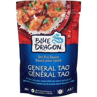 Blue Dragon General Tao Stir Fry Sauce 140 ml, $1.79/100ml