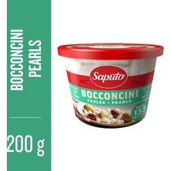 Saputo Pearls Bocconcini Cheese 200 g, $2.50/100g