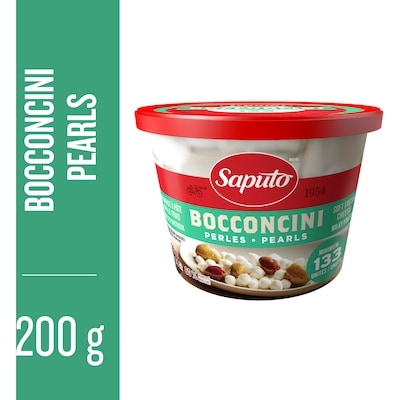 Saputo Pearls Bocconcini Cheese 200 g, $4.25/100g