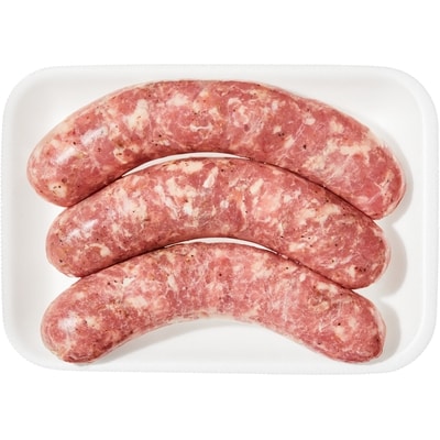 null Sacisse de porc à l’italienne douce 16,54 $/1kg 7,50 $/1lb