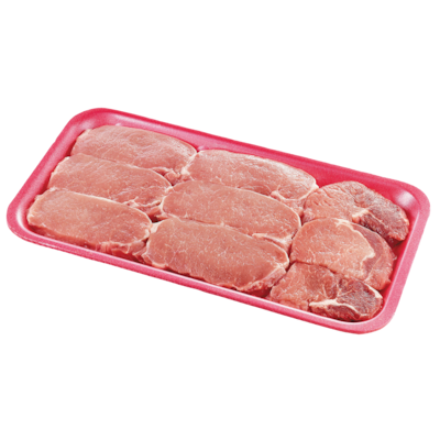 null Pork Boneless Chop Centre and Rib Club Pack $14.33/1kg $6.50/1lb