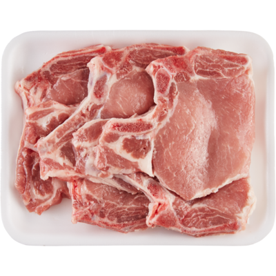null Côtelette de longe de porc, coupe de centre, cuisson rapide 16,53 $/1kg 7,50 $/1lb